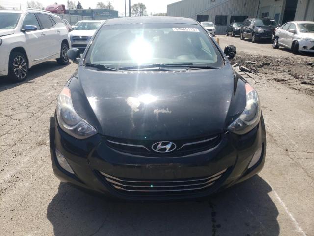 KMHDH4AE1DU750917 - 2013 HYUNDAI ELANTRA GLS BLACK photo 5