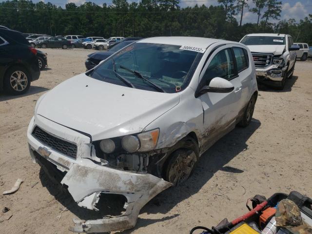 1G1JA6SH0E4212705 - 2014 CHEVROLET SONIC LS 白色 照片 2