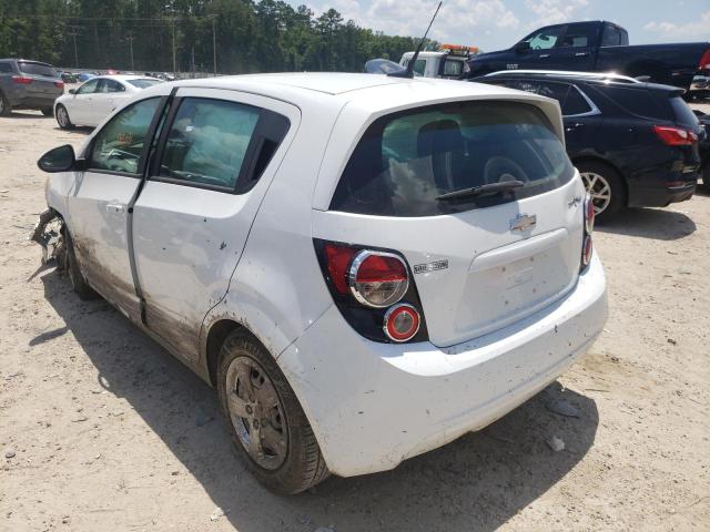 1G1JA6SH0E4212705 - 2014 CHEVROLET SONIC LS 白色 照片 3