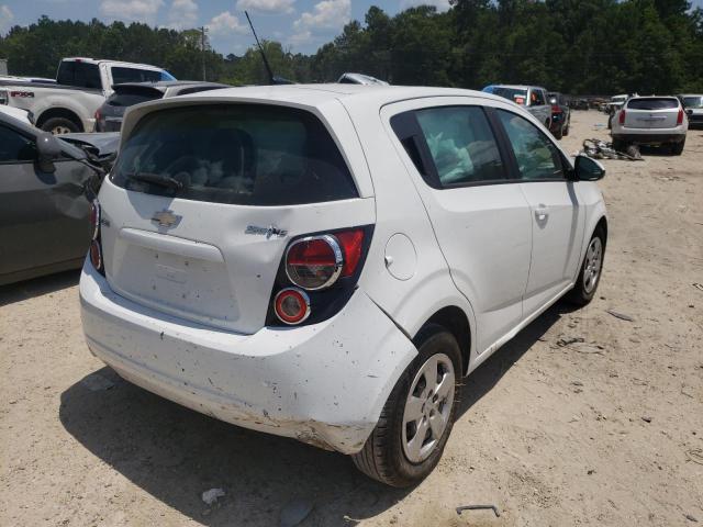1G1JA6SH0E4212705 - 2014 CHEVROLET SONIC LS 白色 照片 4