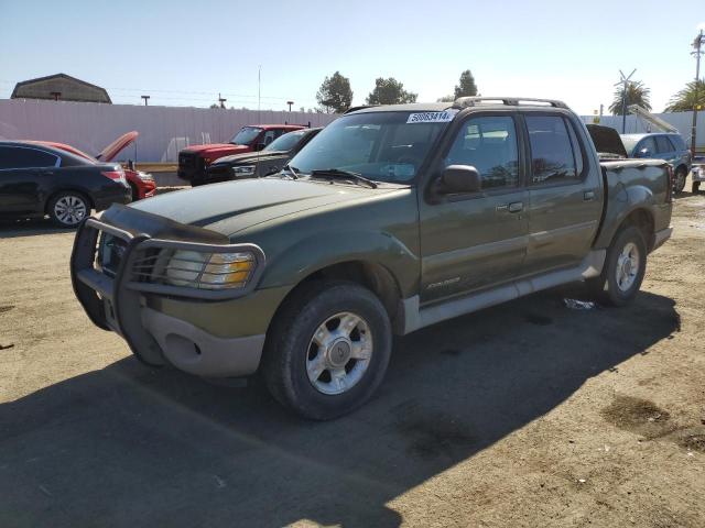 1FMZU77E02UC52599 - 2002 FORD EXPLORER S GREEN photo 1