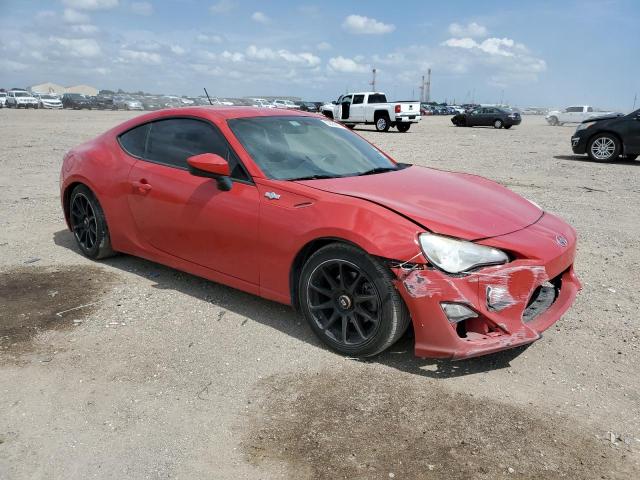 JF1ZNAA13D1701191 - 2013 TOYOTA SCION FR-S წითელი ფოტო 4