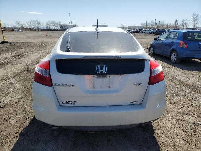 5J6TF2H54CL800840 - 2012 HONDA CROSSTOUR EXL თეთრი ფოტო 6