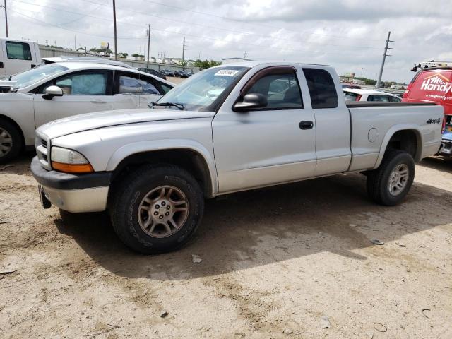 1D7HG32N63S172850 - 2003 DODGE DAKOTA SPORT SILVER photo 1