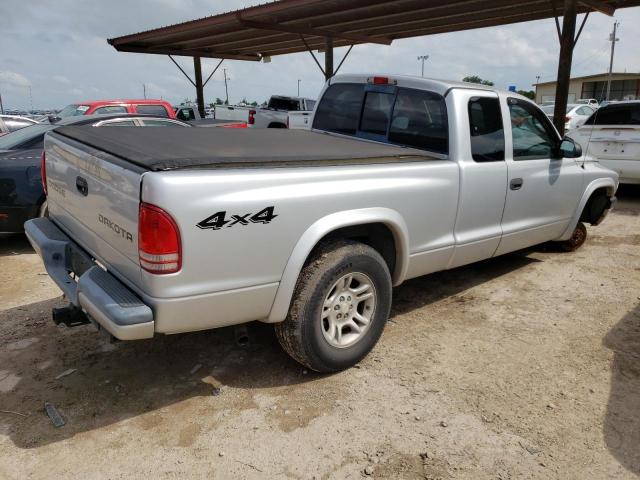 1D7HG32N63S172850 - 2003 DODGE DAKOTA SPORT SILVER photo 3