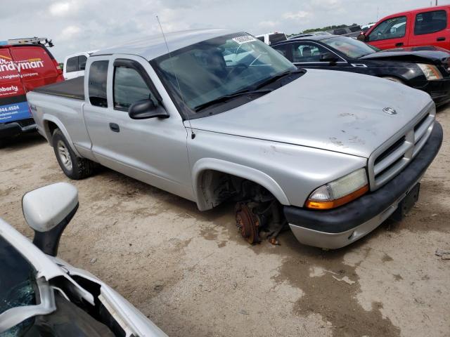 1D7HG32N63S172850 - 2003 DODGE DAKOTA SPORT SILVER photo 4