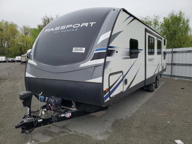 4YDT29524MD410236 - 2021 KEYSTONE PASSPORT TWO TONE photo 2