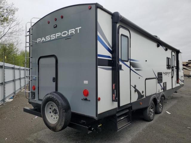 4YDT29524MD410236 - 2021 KEYSTONE PASSPORT TWO TONE photo 4