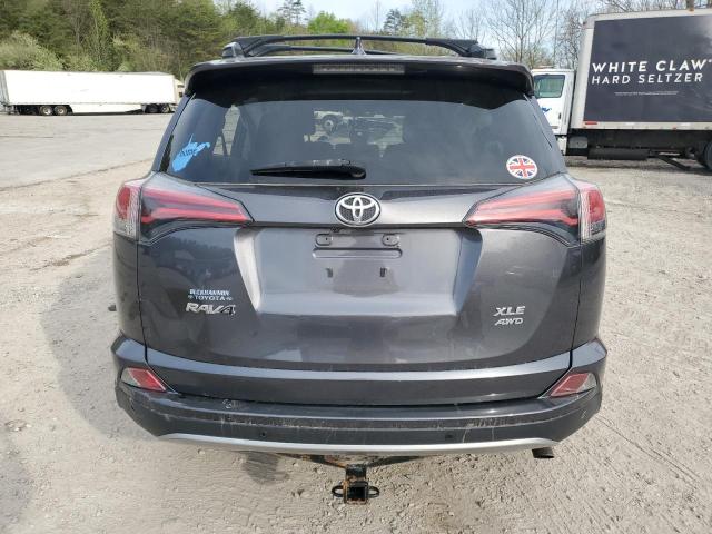 JTMRFREV9HD212981 - 2017 TOYOTA RAV4 XLE GRAY photo 6