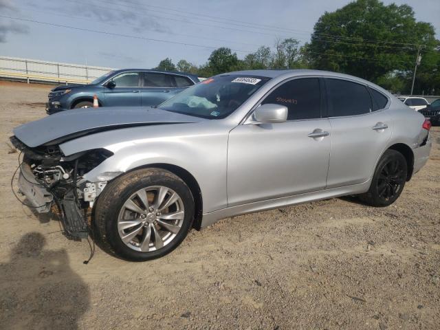 JN1BY1AR3DM600095 - 2013 INFINITI M37 X SILVER photo 1