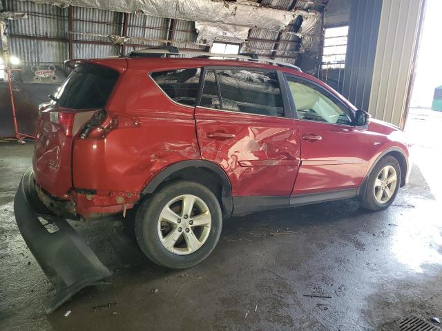 JTMRFREV2ED080190 - 2014 TOYOTA RAV4 XLE RED photo 3