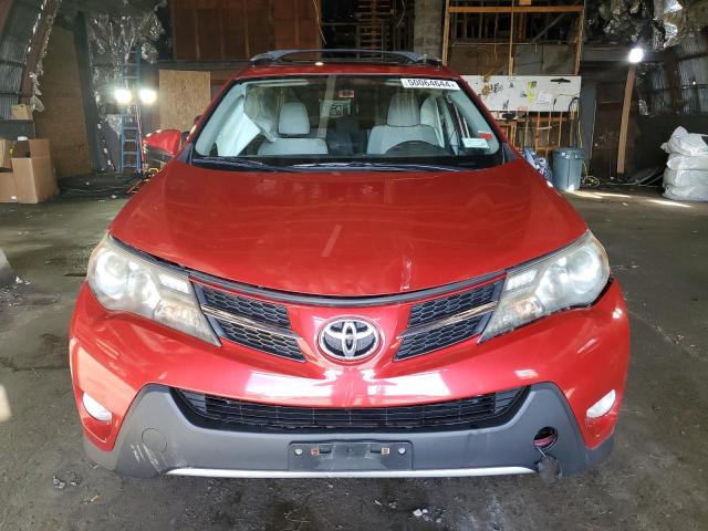 JTMRFREV2ED080190 - 2014 TOYOTA RAV4 XLE RED photo 5