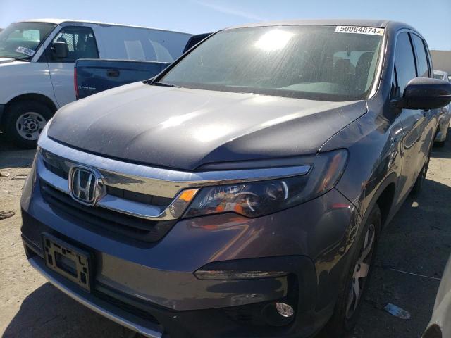 5FNYF5H38KB043468 - 2019 HONDA PILOT EX GRAY photo 1