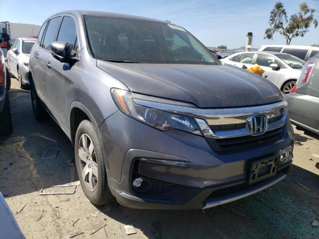 5FNYF5H38KB043468 - 2019 HONDA PILOT EX GRAY photo 4