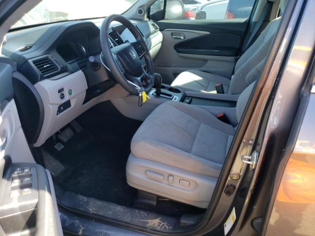 5FNYF5H38KB043468 - 2019 HONDA PILOT EX GRAY photo 7