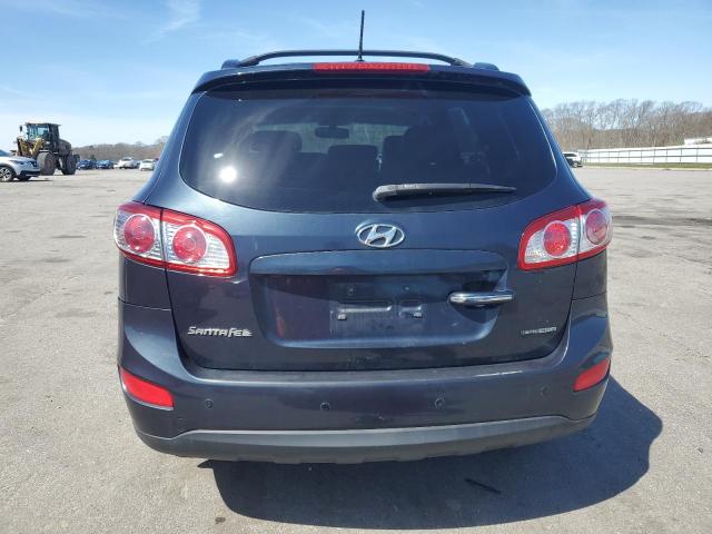 5XYZKDAG9CG112539 - 2012 HYUNDAI SANTA FE LIMITED BLUE photo 6