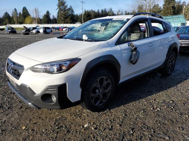 JF2GTHRC2MH224882 - 2021 SUBARU CROSSTREK SPORT WHITE photo 1