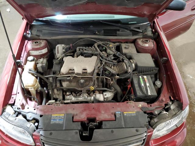 1G1ND52J43M615251 - 2003 CHEVROLET MALIBU MAROON photo 11