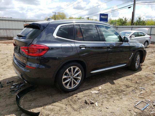 5UXTR9C54KLR04321 - 2019 BMW X3 XDRIVE30I BLACK photo 3