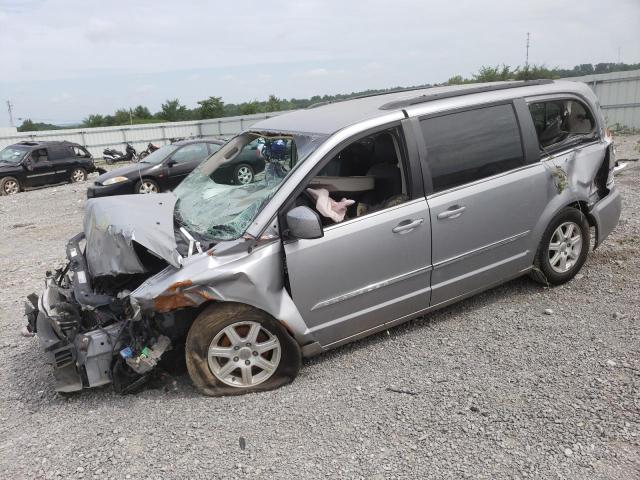 2C4RC1BG9DR630240 - 2013 CHRYSLER TOWN & COU TOURING SILVER photo 1