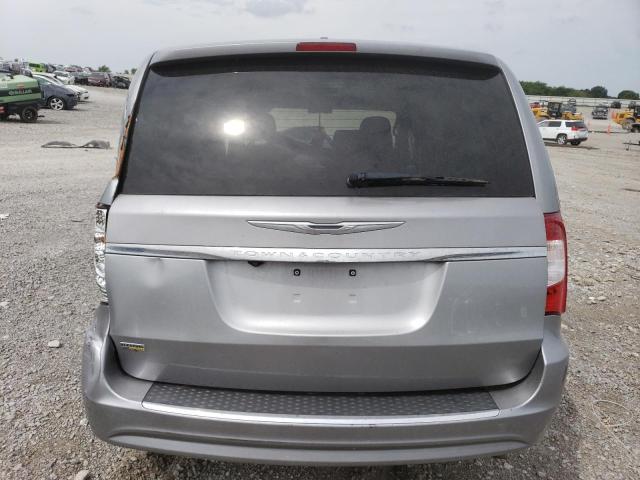 2C4RC1BG9DR630240 - 2013 CHRYSLER TOWN & COU TOURING SILVER photo 6