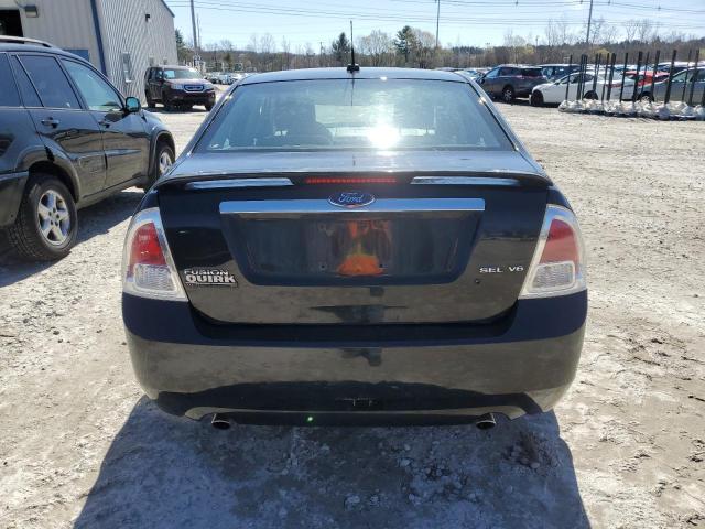 3FAHP08138R271017 - 2008 FORD FUSION SEL BLACK photo 6