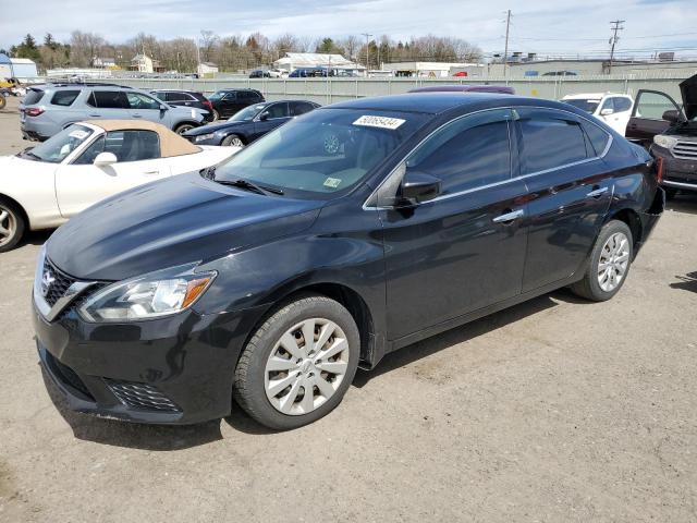 3N1AB7AP6HY351597 - 2017 NISSAN SENTRA S BLACK photo 1