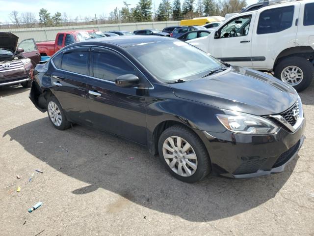 3N1AB7AP6HY351597 - 2017 NISSAN SENTRA S BLACK photo 4