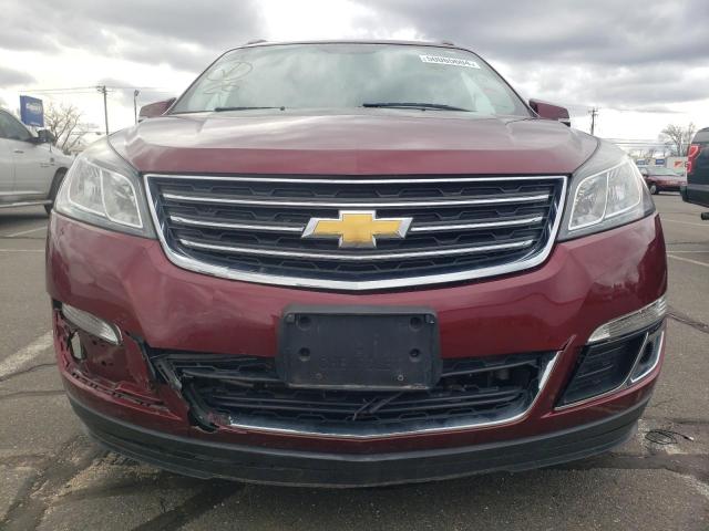 1GNKVGKD1GJ181737 - 2016 CHEVROLET TRAVERSE LT BURGUNDY photo 5