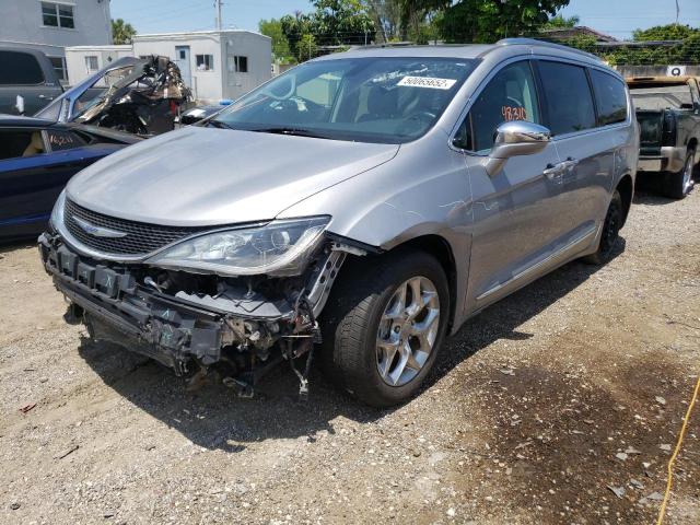 2C4RC1GG0JR320739 - 2018 CHRYSLER PACIFICA LIMITED SILVER photo 2