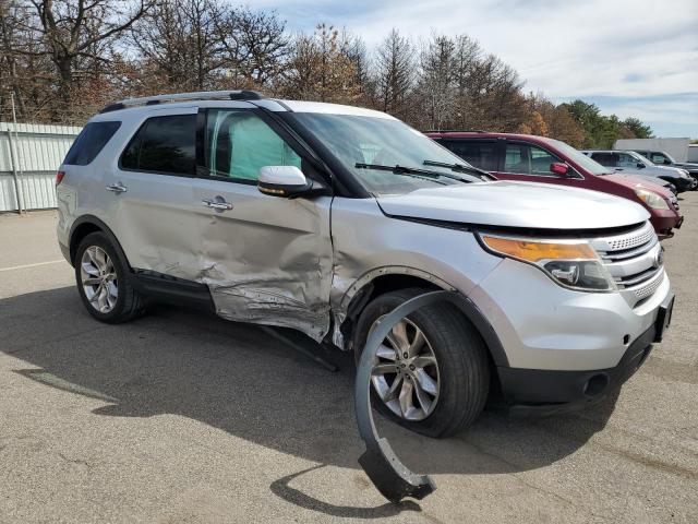 1FM5K8F88DGA03006 - 2013 FORD EXPLORER LIMITED SILVER photo 4