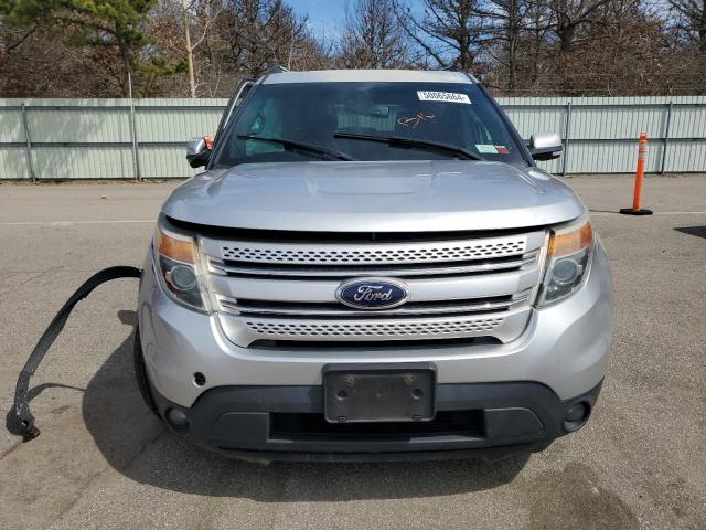 1FM5K8F88DGA03006 - 2013 FORD EXPLORER LIMITED SILVER photo 5