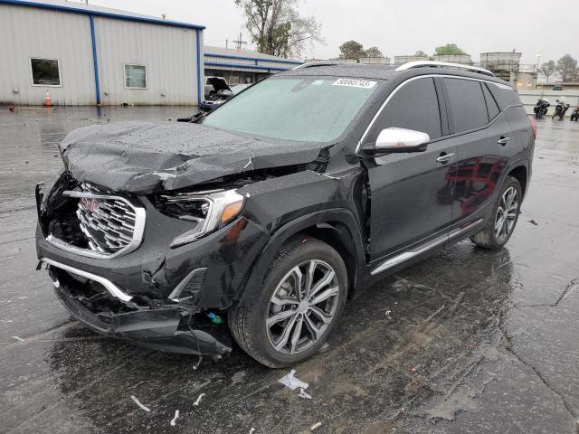 3GKALSEV6ML394872 - 2021 GMC TERRAIN DENALI BLACK photo 1