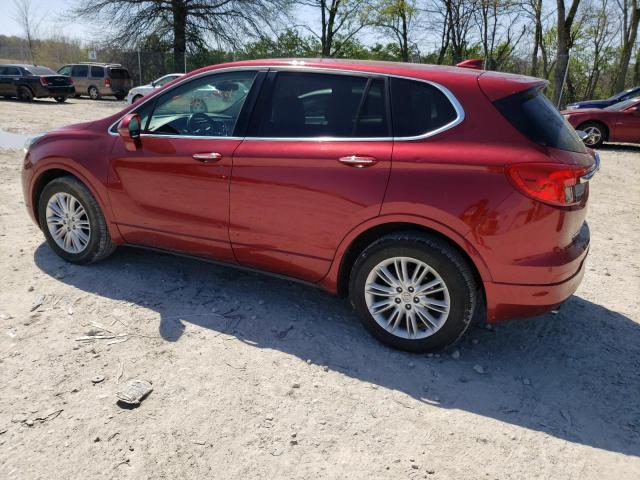 LRBFXASAXHD150394 - 2017 BUICK ENVISION PREFERRED Qırmızı foto 2