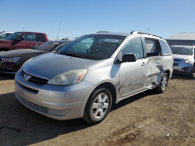 5TDZA23CX5S375842 - 2005 TOYOTA SIENNA CE SILVER photo 1