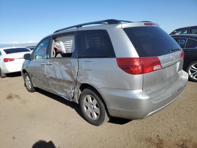 5TDZA23CX5S375842 - 2005 TOYOTA SIENNA CE SILVER photo 2