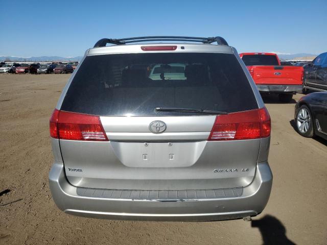 5TDZA23CX5S375842 - 2005 TOYOTA SIENNA CE SILVER photo 6