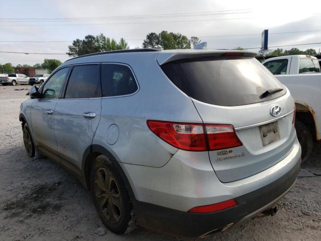 KM8SN4HF4DU014746 - 2013 HYUNDAI SANTA FE GLS SILVER photo 2