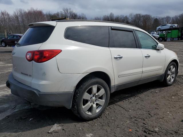 1GNKVLED4BJ397692 - 2011 CHEVROLET TRAVERSE LTZ WHITE photo 3