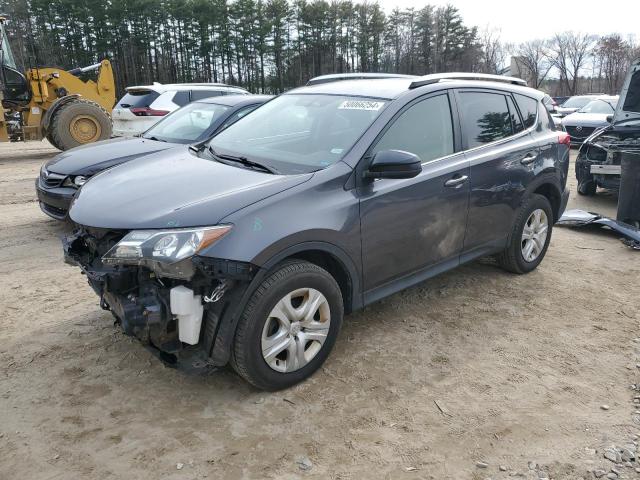 JTMBFREV4FJ034610 - 2015 TOYOTA RAV4 LE GRAY photo 1