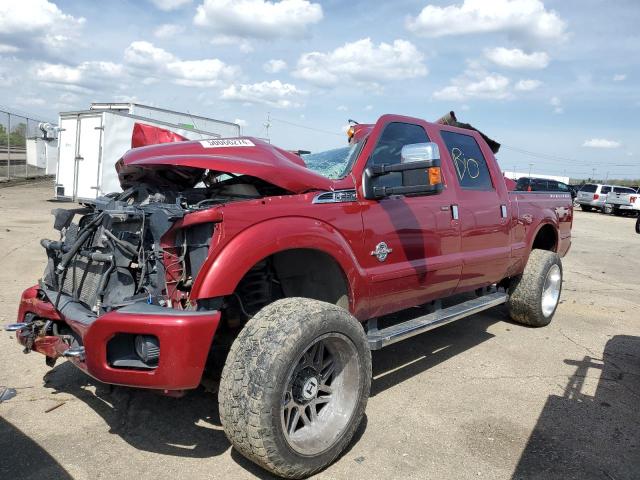 1FT7W2BT8GED23905 - 2016 FORD F250 SUPER DUTY RED photo 1