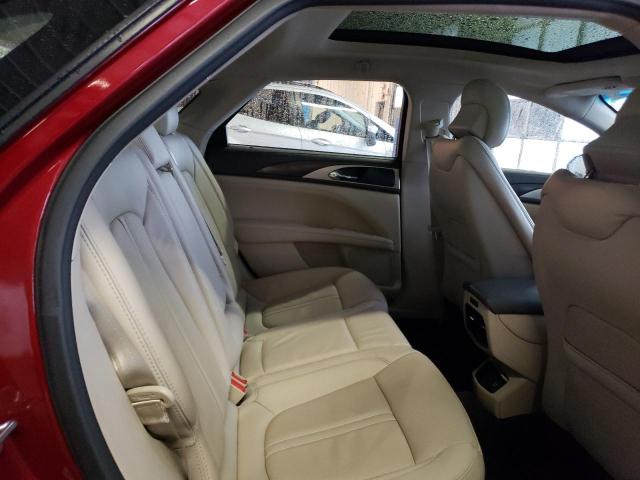 3LN6L5FCXHR614349 - 2017 LINCOLN MKZ RESERVE წითელი ფოტო 10