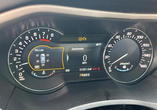 3LN6L5FCXHR614349 - 2017 LINCOLN MKZ RESERVE წითელი ფოტო 9