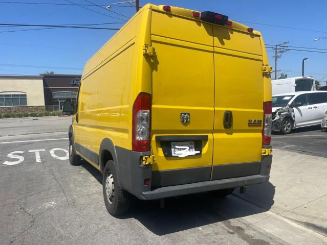 3C6TRVCG8EE122829 - 2014 RAM PROMASTER 2500 HIGH أصفر صورة 3