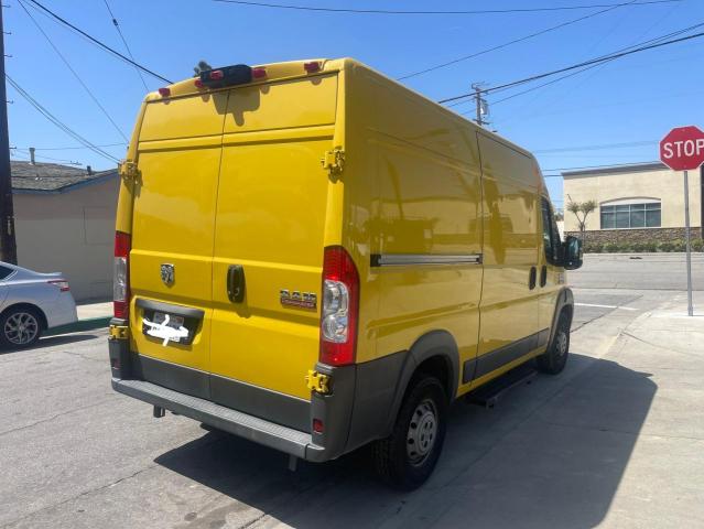 3C6TRVCG8EE122829 - 2014 RAM PROMASTER 2500 HIGH أصفر صورة 4
