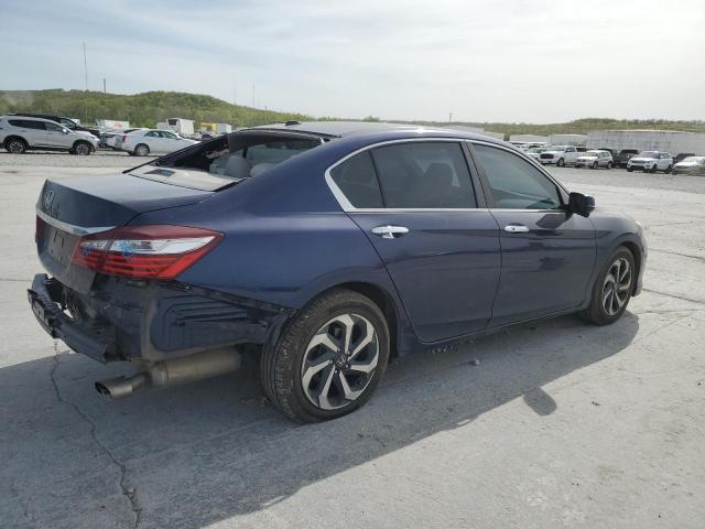 1HGCR2F76HA294739 - 2017 HONDA ACCORD EX BLUE photo 3