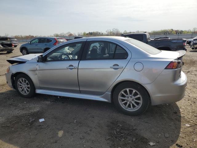 JA32U2FU2BU006279 - 2011 MITSUBISHI LANCER ES/ES SPORT SILVER photo 2