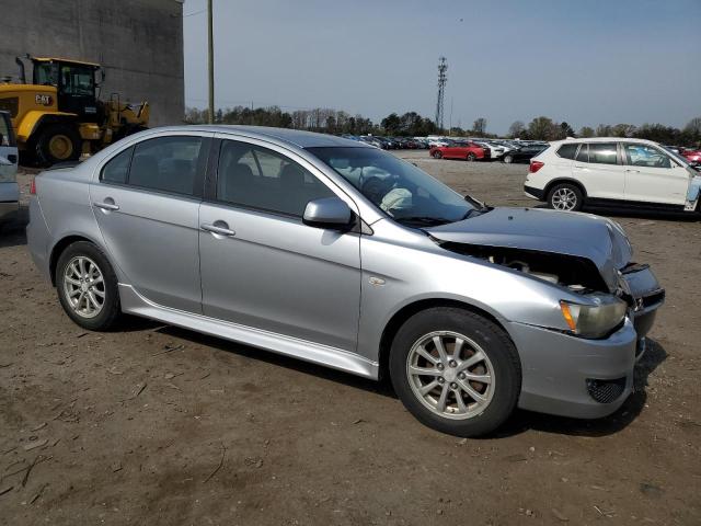 JA32U2FU2BU006279 - 2011 MITSUBISHI LANCER ES/ES SPORT SILVER photo 4