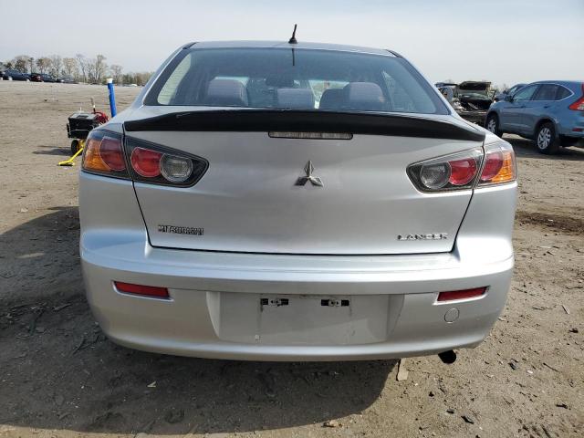 JA32U2FU2BU006279 - 2011 MITSUBISHI LANCER ES/ES SPORT SILVER photo 6