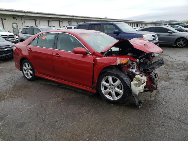 4T1BE46K67U088318 - 2007 TOYOTA CAMRY CE RED photo 4